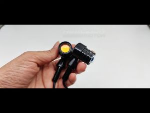 REALZION Mini Turn Signal Light Retro R15 R3 Mt15 Mt03 Sz Fz Xsr Ninja Cbr Crf Nmax Click Adv 8mm