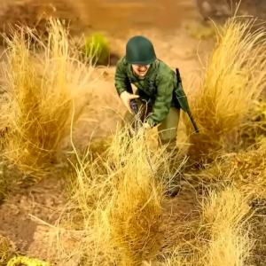 Simulation Grass Miniature Static Grass Model Grass Tufts Railway Artificial Grass for Train Landscape Railroad Scenery