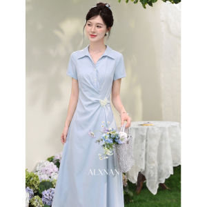 Đầm Giảm Cân Thanh Lịch lãng Mạn Pháp