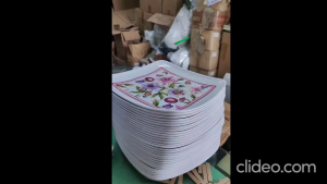 Melamine Square Dinner Plates 6pcs 8.5" inch (21CM) Dinnerware Dishes Set for Indoor and Outdoor Use