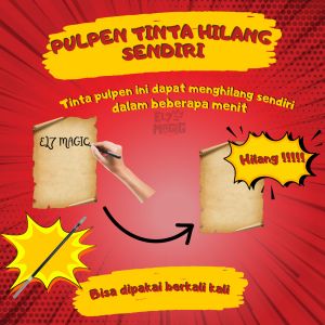 SULAP PULPEN - TINTA HILANG SENDIRI - PULPEN MISTIS