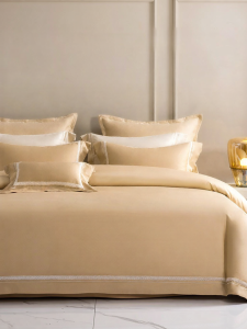 MENDALE | 60-Thread Count Long-Staple Cotton Bedding Set