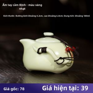 SANQINTANG | Bộ Đồ Gốm Flawed Tích Trà Thay Đổi Lò Jingdezhen Tay Xách Bên