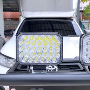 WACA ไฟ สปอร์ตไลท์ LED E77 E78 ไฟสปอร์ตไลท์ DC10-80V   ไฟหน้ารถ รถไถ ไฟLED12v กรอบอลูมิเนียม FSA ไฟตัดหมอก ไฟแต่งรถยนต์ pro9