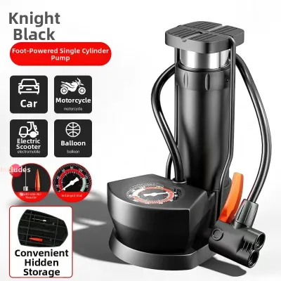 ZUNYI | Portable High-Pressure Bicycle Motorcycle Inflator Pump