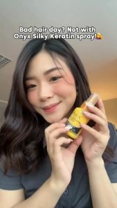 ONYX Silky Keratin Spray 50ml | Vitamin Rambut | Parfum Rambut