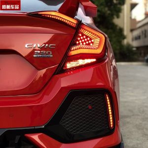 Led hậu nguyên cụm mẫu Sao rơi cho xe Honda Civic  đời 2016 đến 2021  hàng cắm zắc zin