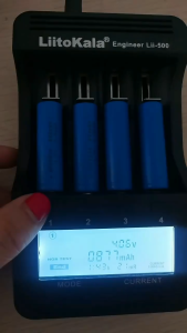 3.7V AA Rechargeable LI-ION Battery 14500 1200mAh LITHIUM Battery 1 Slot Charger Combo