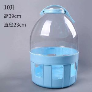 Large Mouth Pigeon Waterer Automatic Feeder Washable Plastic Bird Feeder for Homing Pigeons Racing Pigeons Pet Chicken Water Tray