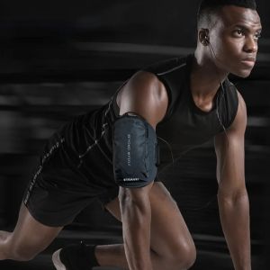 Men and Women Outdoor Running Mobile Phone Arm Bag Sport Phone Armband Bag Waterproof Reflective Jogging Case Cover Holder