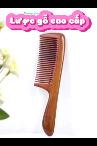 MR.GREEN Lược Chải Tóc Bằng Gỗ Mopane Cao Cấp MR-7121 Chống Tĩnh Điện Massage Da Đầu Thoải Mái