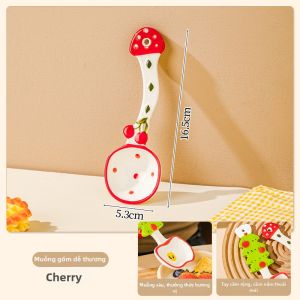 Mr.Snail | Muỗng Tráng Miệng Gốm Dễ Thương Cá Nhân