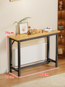 WUBUWEI | Narrow Wall Shelf Organizer Table