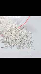 925 Sterling Silver Stick Maintain Ear Hole Single Needles For Jewelry Making DIY Earrings Pins