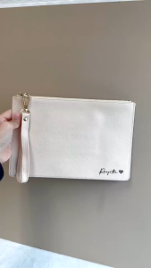 Customised Leather Pouch | Personalised Card Holder Saffiano | Birthday Gifts | Farewell Gift