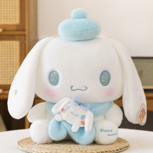 QIAOSHANG | Cute Couple Cinnamoroll Stuffed Plush Toy Large