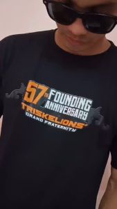 Team Itik Clothing Tau Gamma Phi Grand Fraternity 57th T-Shirt for Men - Casual Fashion Menswear Top