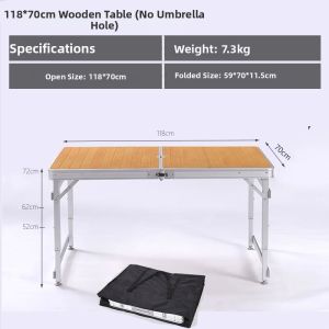 NAIZHUO | Portable Aluminum Folding Table And Chair