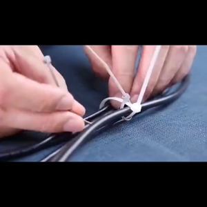 Tali Kabel Nylon Berkunci Automatik 4 - 8Cable Ties Self-Locking Black Nylon Zip TiesHeavy Duty Multi-Purpose Outdoor Pengikat Kabel Locking Zip 尼龙自锁扎带