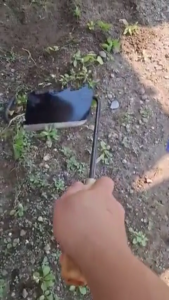 Cangkul Wangkil Gathul Miring Cangkul Miring Koret Rumput Bahan Plat Gergaji Gagang Kayu