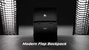 Balo laptop NATOLI nhiều ngăn đựng laptop chống nước cao cấp BST Modern Flap Backpack B23