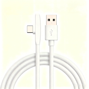 100W 90 ° Cáp USB Sang C Dạng Khuỷu Tay Sạc Nhanh PD Cáp Chơi Game Siêu Tốc Dành Cho Samsung S23 S22 Huawei Realme Hỗ Trợ Truyền Dữ Liệu Kim Loại