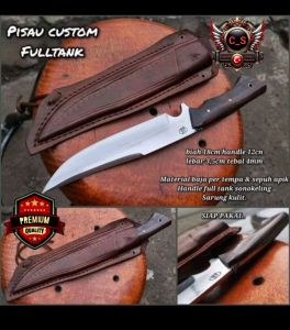 pisau Bowie buscharft
