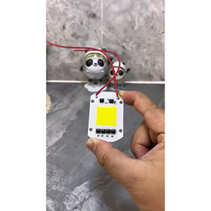 COD Cepat TaffLED Chip Mata LED Lampu Sorot 50W Kuning COB Spotlight Warm White 3000K 220V Pengganti