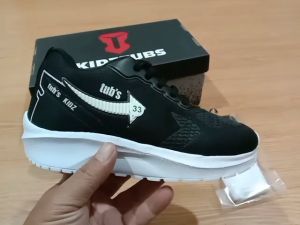 Sepatu Sekolah Anak Laki Laki Perempuan Usia PAUD TK SD SMP 1 2 3 4 5 6 7 8 9 0 Tahun Size Nomor 28 29 30 31 32 33 34 35 36 37-KIDZTUBS1011212139