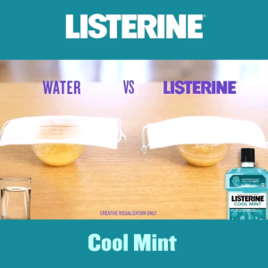 Listerine Cool Mint Mouthwash 100ml: mouth wash for bad breath