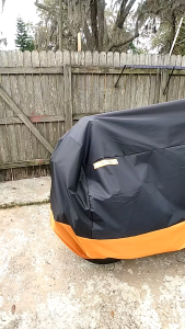 TIDY Thickened 4 Layers Motorcycle Cover All Season Universal Waterproof Motor Cover Dust UV with Lock-Holes