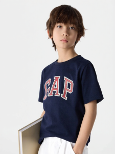Gap | Embroidered Letter Logo Short Sleeve T-Shirt