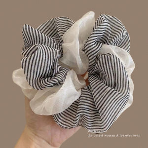 NING ZHOU | Luxurious Net Stripe Hair Ties