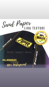 MIO SPORTY Seat cover APR GOLD Edition Rubber Logo liha may tahi Motorcycle APR Seat Cover