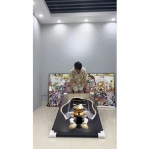 Tranh Treo Tường Gấu Bearbrick Tráng Gương – Decor Hiện Đại Trang Trí Phòng Khách Phòng Ngủ Gaming Khách sạn