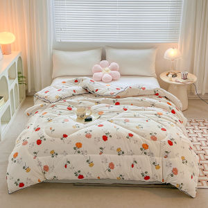 Knitted Soy Fiber Quilt Core Spring Autumn Universal Children Single Person Summer Cool Air Conditioning Winter Cotton Quilt