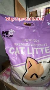 All Stages Kitten Cats MIG CARE Premium Bentonite Cat Litter 10L