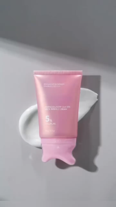 KOREAN PDRN Collagen Gua Sha Neck Wrinkle Cream Volufiline 5% Firming Fine Lines Jawline Neck Lifting Anti-Aging Moisturizer with Built-in Massager