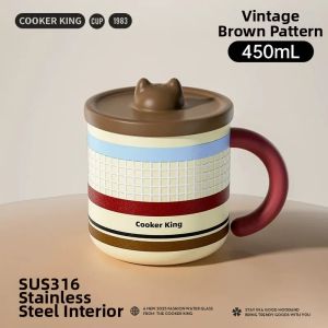 COOKER KING | Insulated 316 Stainless Steel Kids & Office Water Coffee Tea Cup