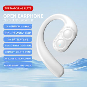 Wireless Bluetooth Headphones Full Open Headset Air Conduction Ear Hook Earphones Handsfree Noise Canceling Audifonos Sports