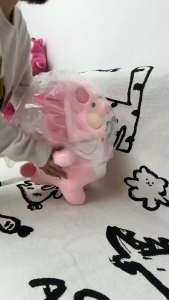 gấᴜ nhồi bông Heo Lulu Cua Hồng Heo Mặc Áo Cua Cute Gối Ôm quà tặng bạn gái đáng yêu Size To K3T4