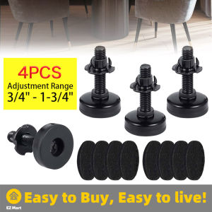【Fast Shipping】 Furniture Levelers Adjustable Leveling Feet Heavy Duty Furniture Levelers Height Adjuster Tables Chairs Sofa Raiser Furniture-Levelers