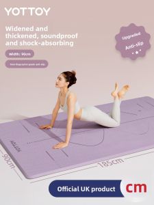 yottoy | Thảm Yoga Chống Trơn Chống Sốc Im Lặng Dày và Rộng