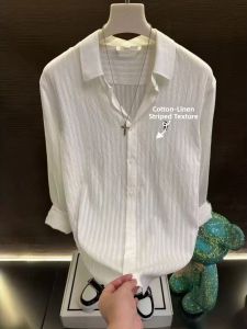 Áo Sơ Mi Dài Tay Phong Cách Mỹ Thoáng Mát