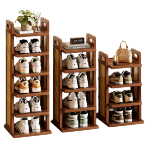 ZHUSHANXIA | Space-Saving Narrow Multi-Level Shoe Rack for Home