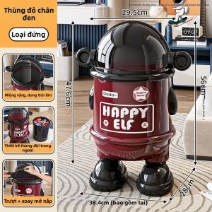 Thùng Rác Đôi Dung Lượng Lớn Kín Đáng Yêu