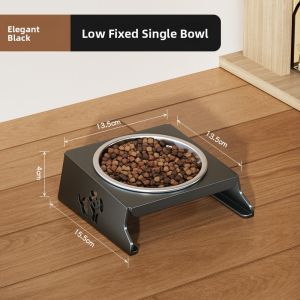 WEIMEIYUAN | Anti-Tip Pet Bowl Stand for Cats and Dogs Small Size