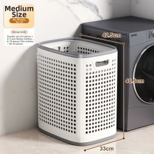 Joybos | High Capacity Partitionable Laundry Hamper