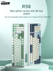 RK | Wireless Multi-Mode Gasket Customizable Mahjong Sound Keyboard