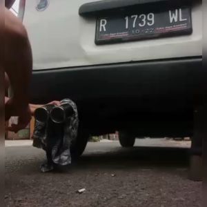 KNALPOT MOBIL SUOS HKS CHROM SUARA JET BUS KIJANG GRANDMAX L300 FUTURA DLL